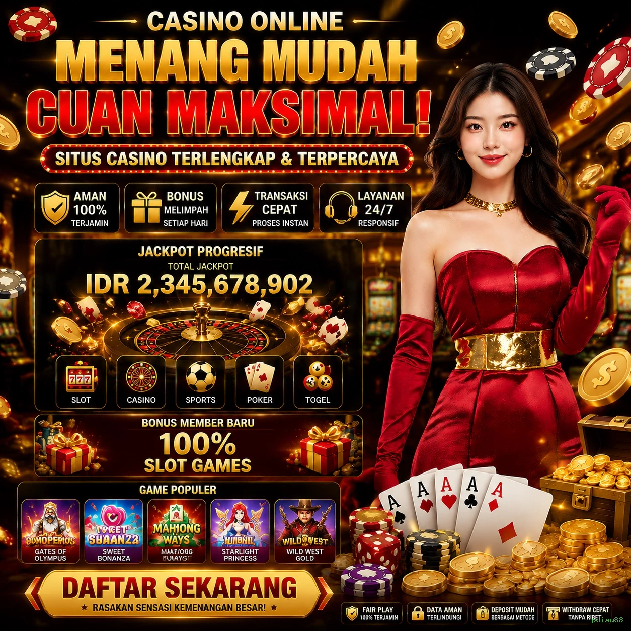 Mengulas Keunggulan Permainan di Situs puiau88