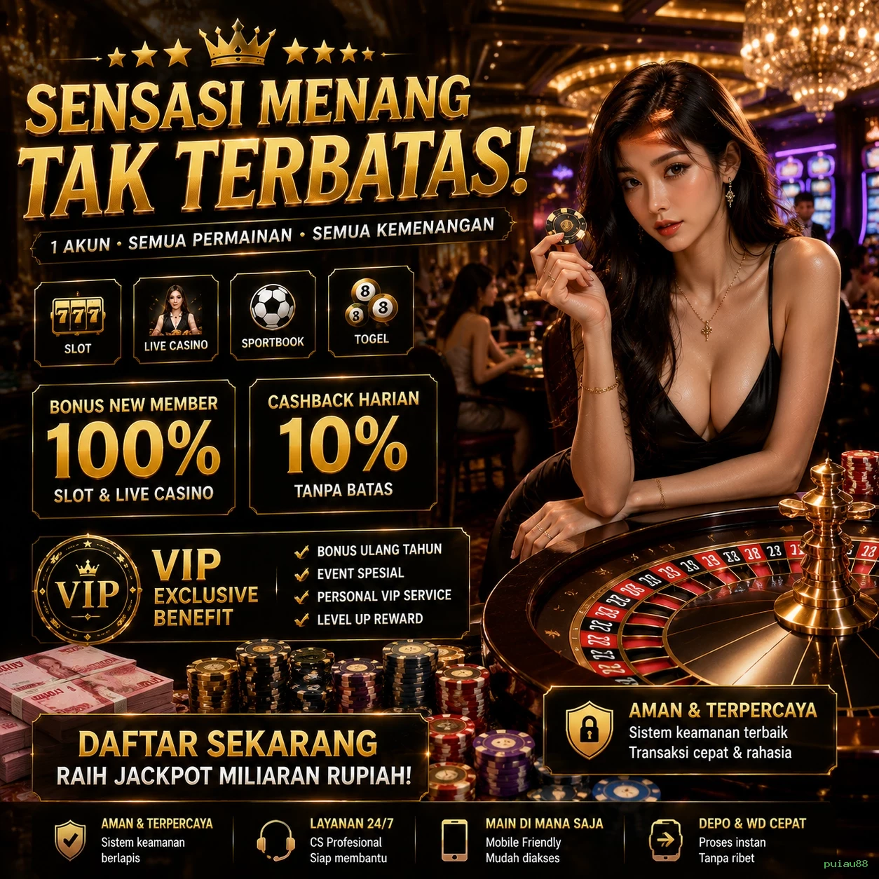 Berbagai Jenis Permainan yang Tersedia di puiau88